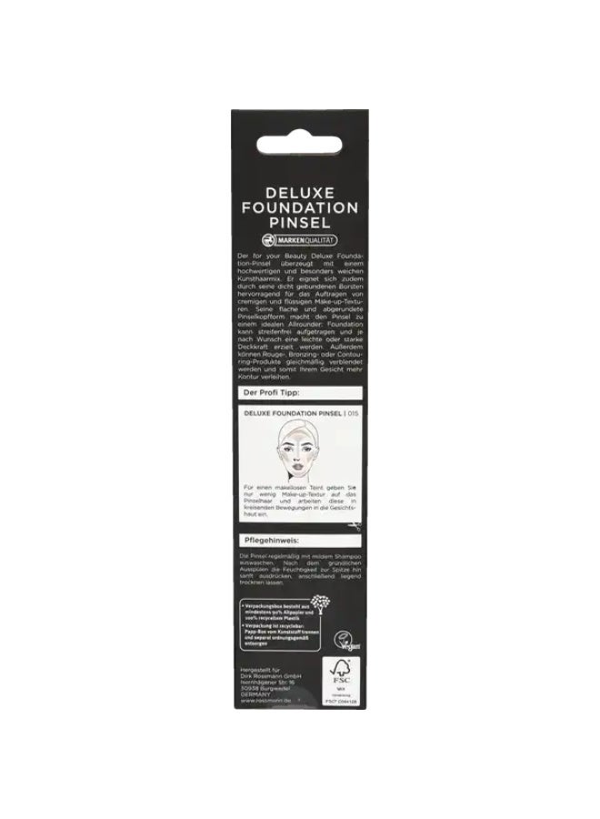 Rossmann Professional Deluxe Foundation Brush 015 – Smooth & Even Coverage - Image 2